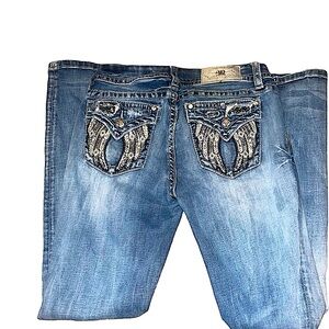 y2k MISS ME bootcut jeans size 28